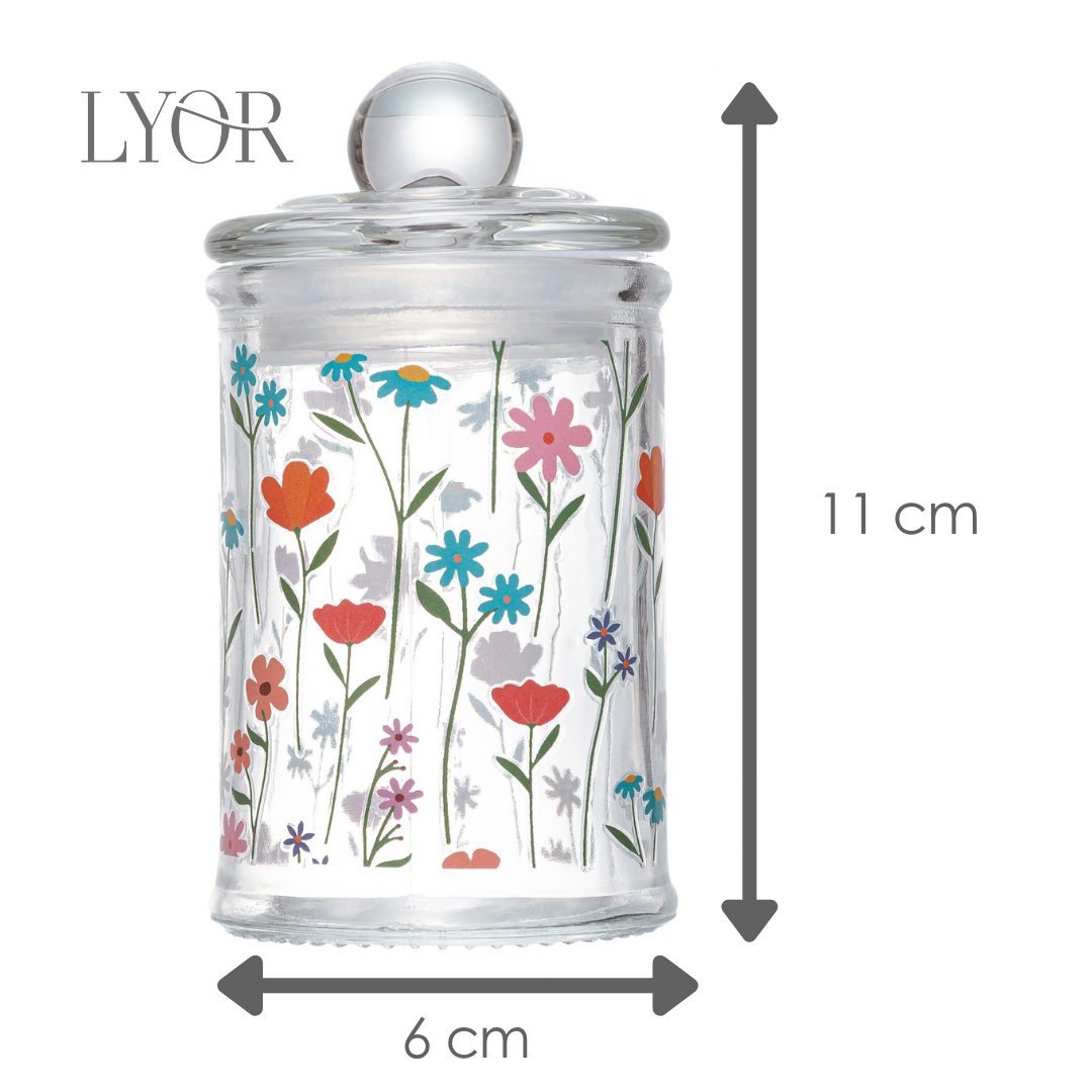 Pote Estação das Flores 135ml Vidro - Lyor