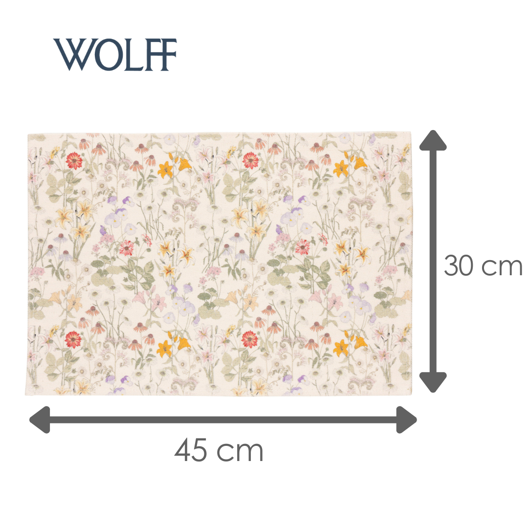 Jogo Americano Spring 43,5cm x 28,5cm Canvas - Wolff
