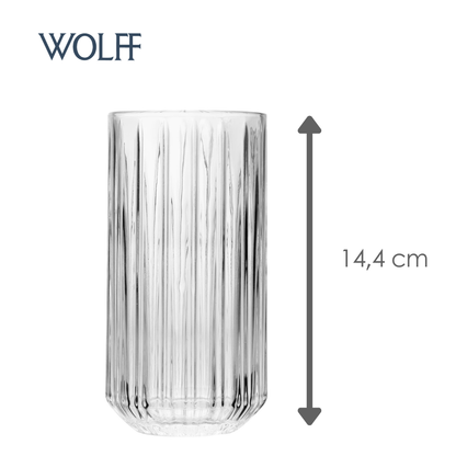 Copo Alto de Cristal Bangkok 370ml - Wolff