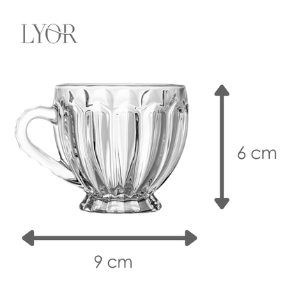 Xícara Renaissance 80ml Cristal Ecológico - Lyor