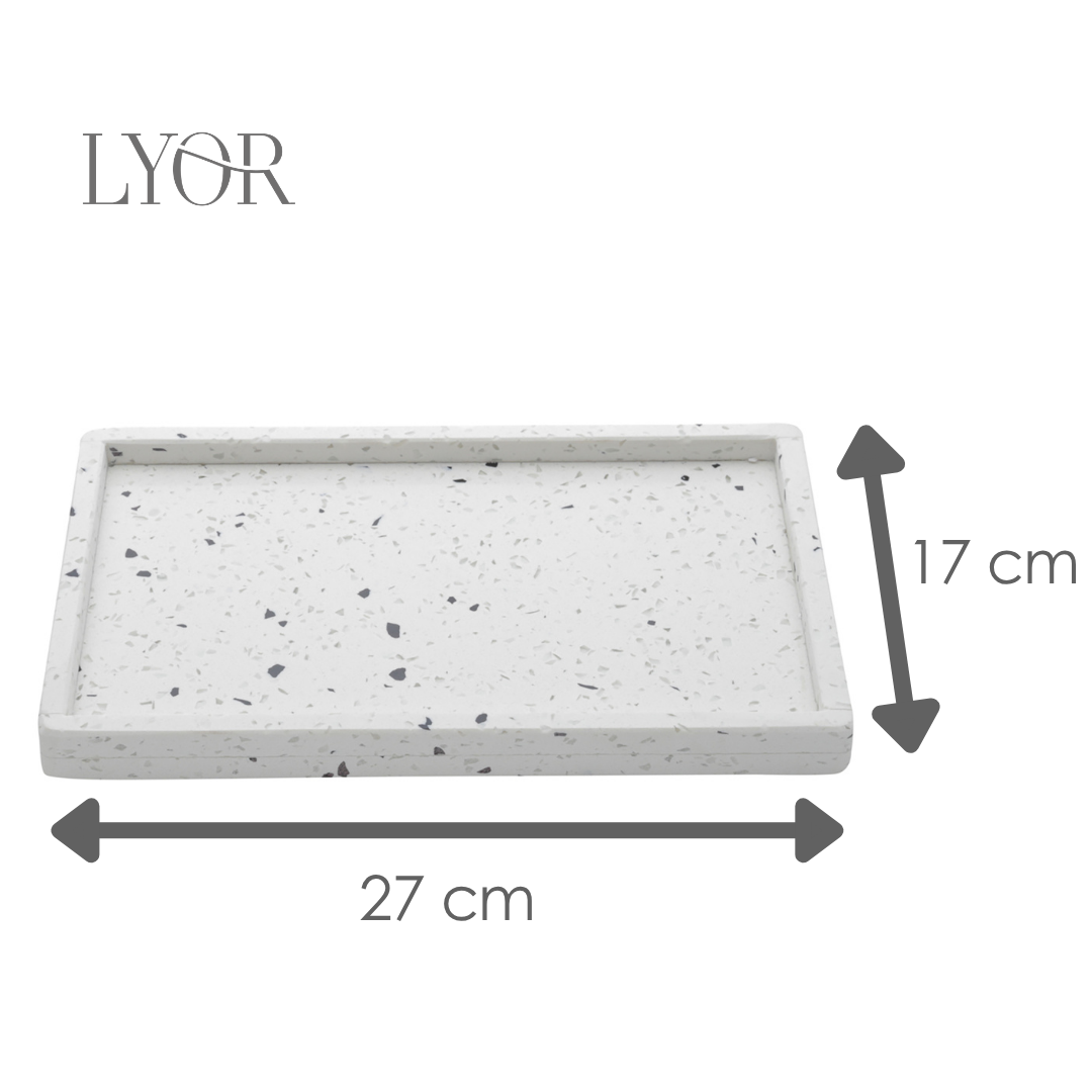 Bandeja de Mármore Terrazzo - Lyor