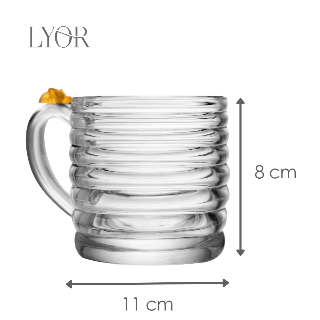 Caneca Little Bee 200ml Cristal Ecológico - Lyor