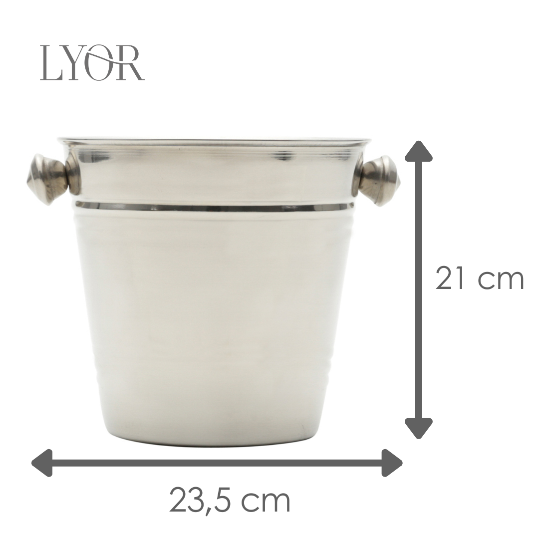 Champanheira Prime 4L Aço Inox - Lyor