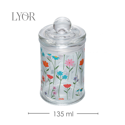 Pote Estação das Flores 135ml Vidro - Lyor