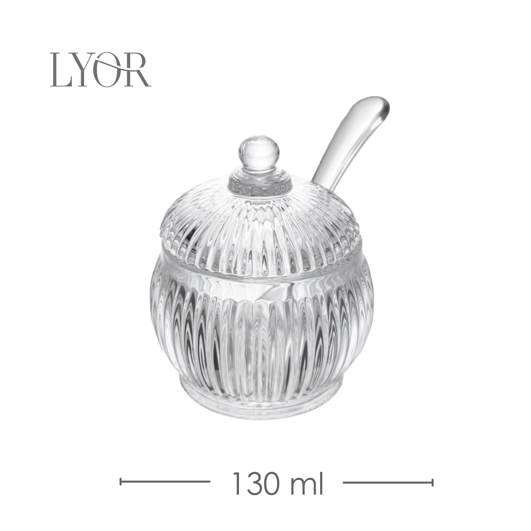 Açucareiro Renaissance 130ml Cristal - Lyor
