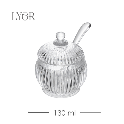 Açucareiro Renaissance 130ml Cristal - Lyor