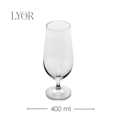 Taça de Degustação de Cerveja de Cristal Ecológico Bohemia Sommelier 400ml - Lyor