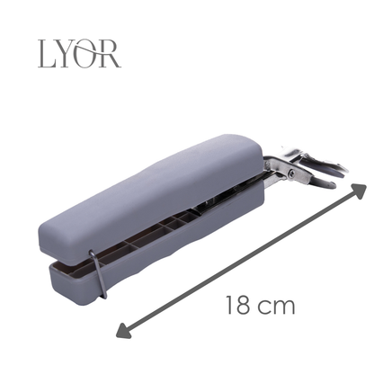 Pegador de Assadeiras e Panelas com Trava 17,5cm Aço Inox - Lyor
