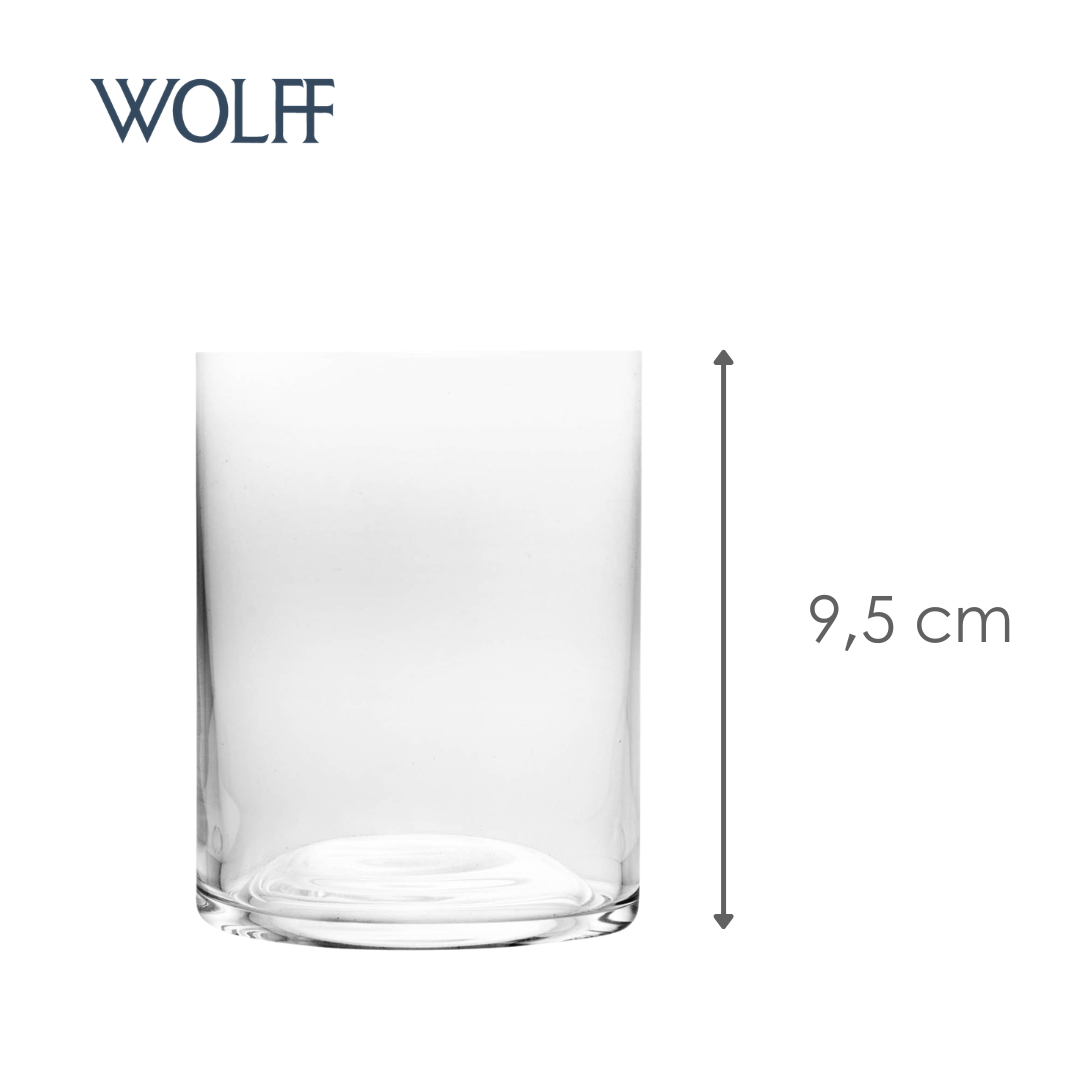Conjunto 4 Copos para Whisky de Cristal Ecológico Pure Veritas 270ml - Wolff