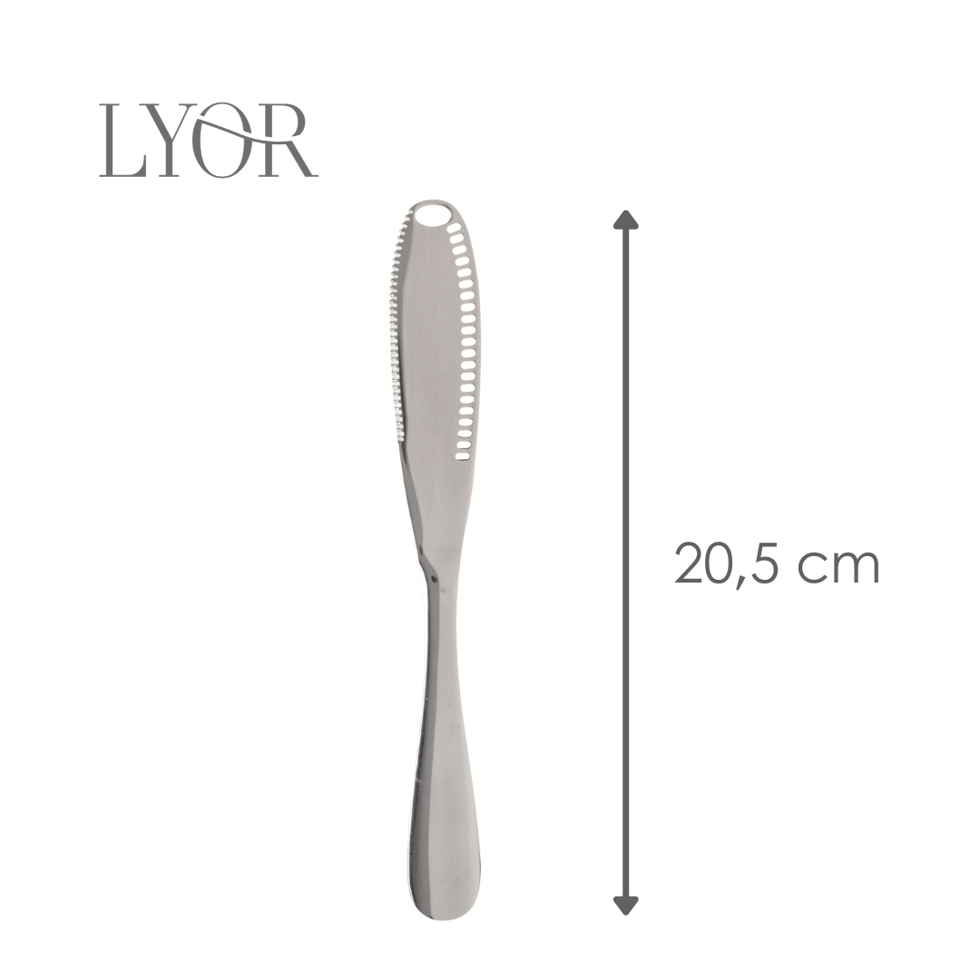 Espátula para Manteiga Aço Inox - Lyor