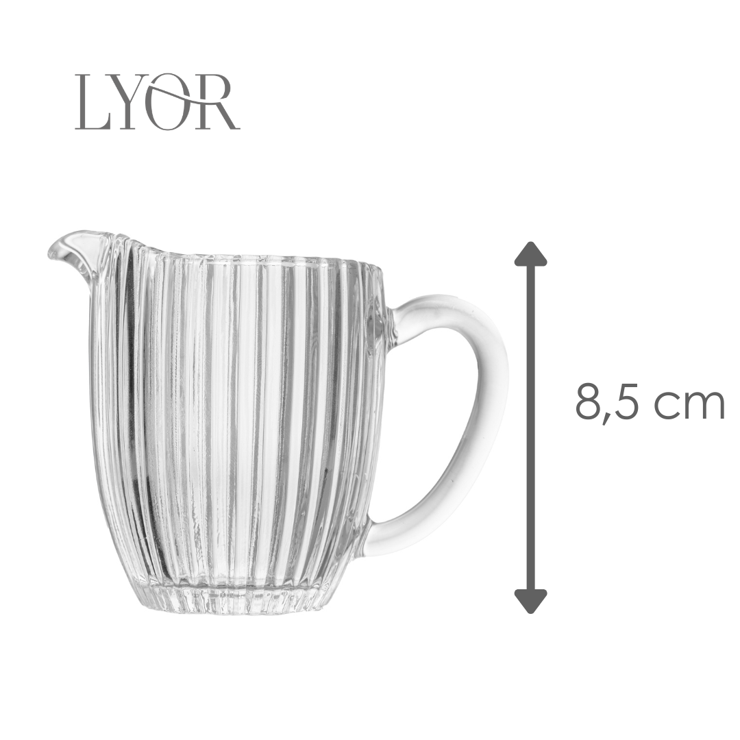 Leiteira Renaissance 200ml Cristal - Lyor