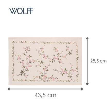 Jogo Americano Florale 43,5cm x 28,5cm Canvas - Wolff