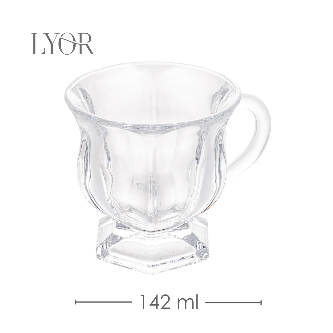 Xícara de Cristal Arcade 142ml - Lyor