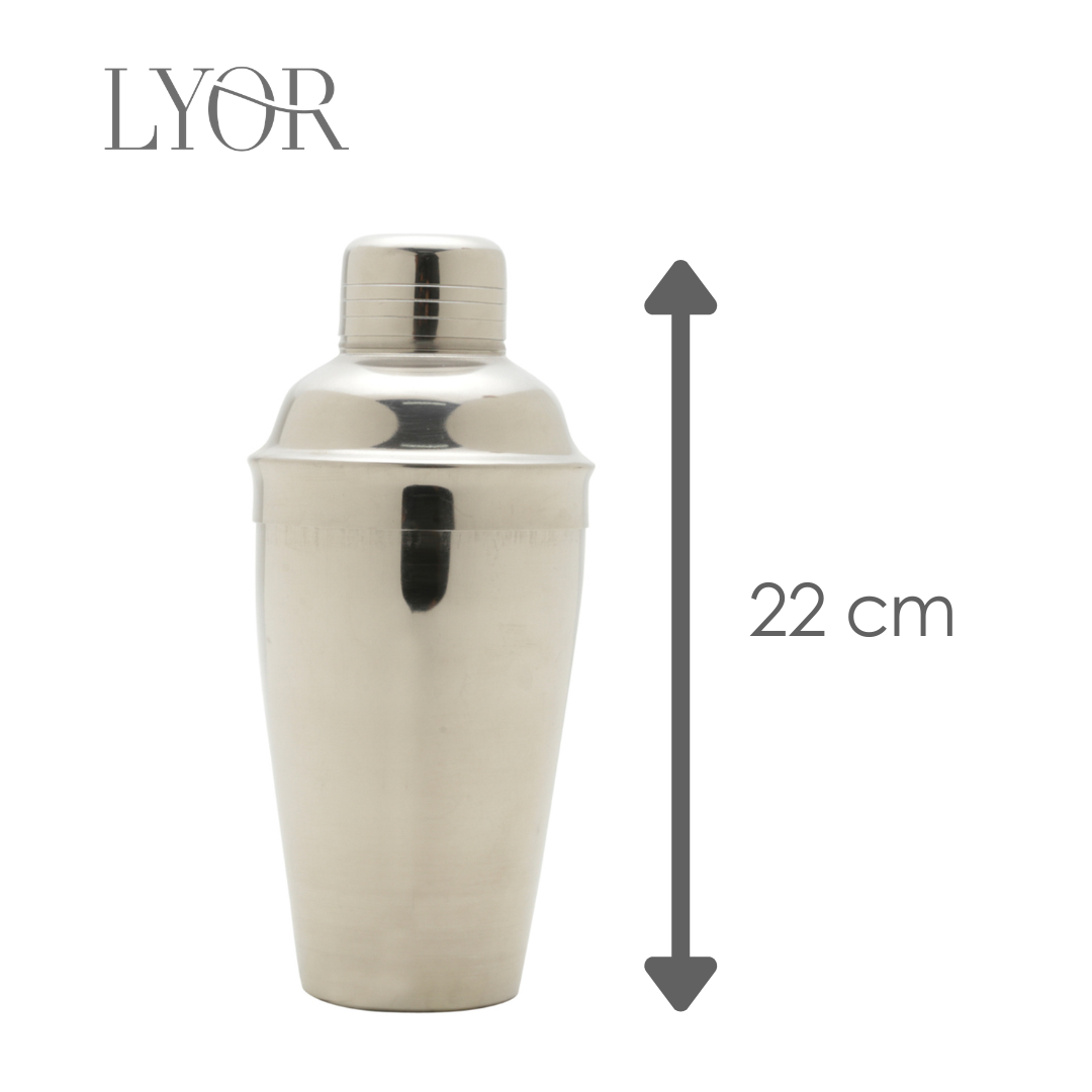 Coqueteleira de Aço Inox Prime - Lyor