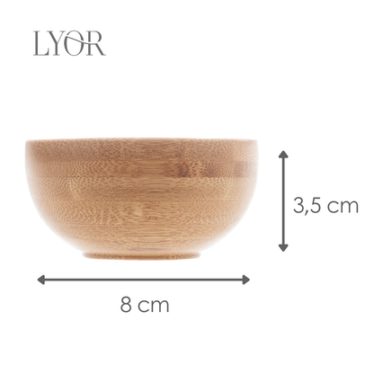 Bowl de Bambu Verona 8cm x 8cm x 3,5cm - Lyor