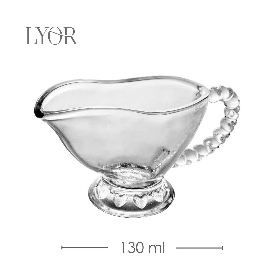 Molheira de Cristal Coração 15,5cm x 6cm x 8cm- Lyor