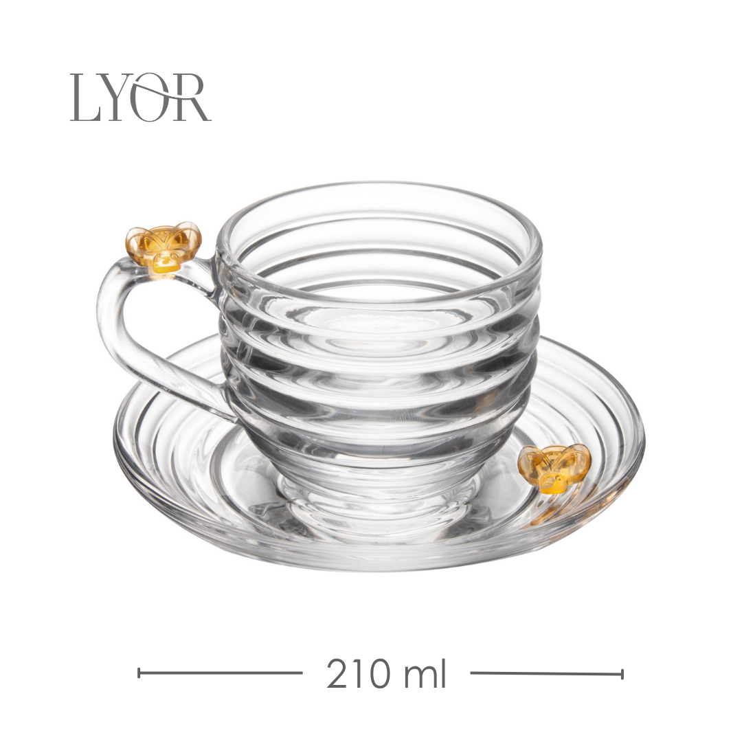 Xícara Chá Little Bee 200ml Cristal Ecológico - Lyor