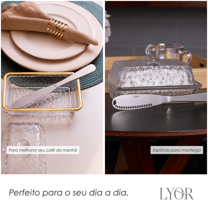 Espátula para Manteiga Aço Inox - Lyor