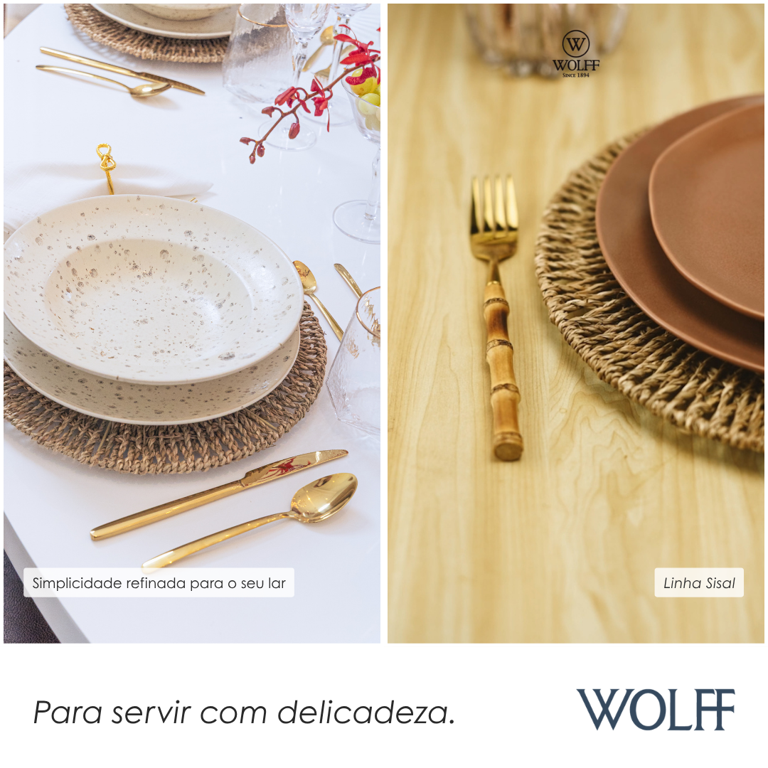 Sousplat de Sisal 32cm - Wolff