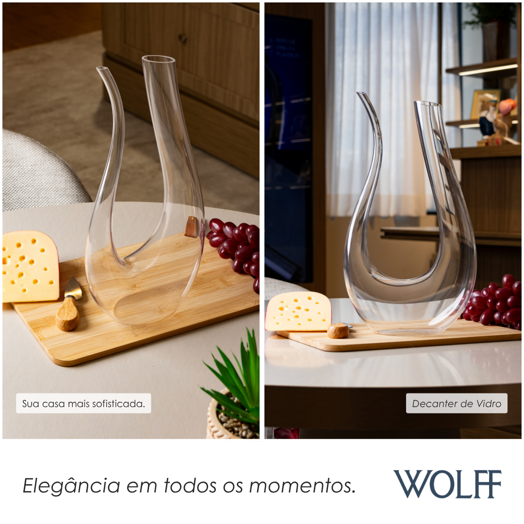 Decanter de Vidro 1L - Wolff