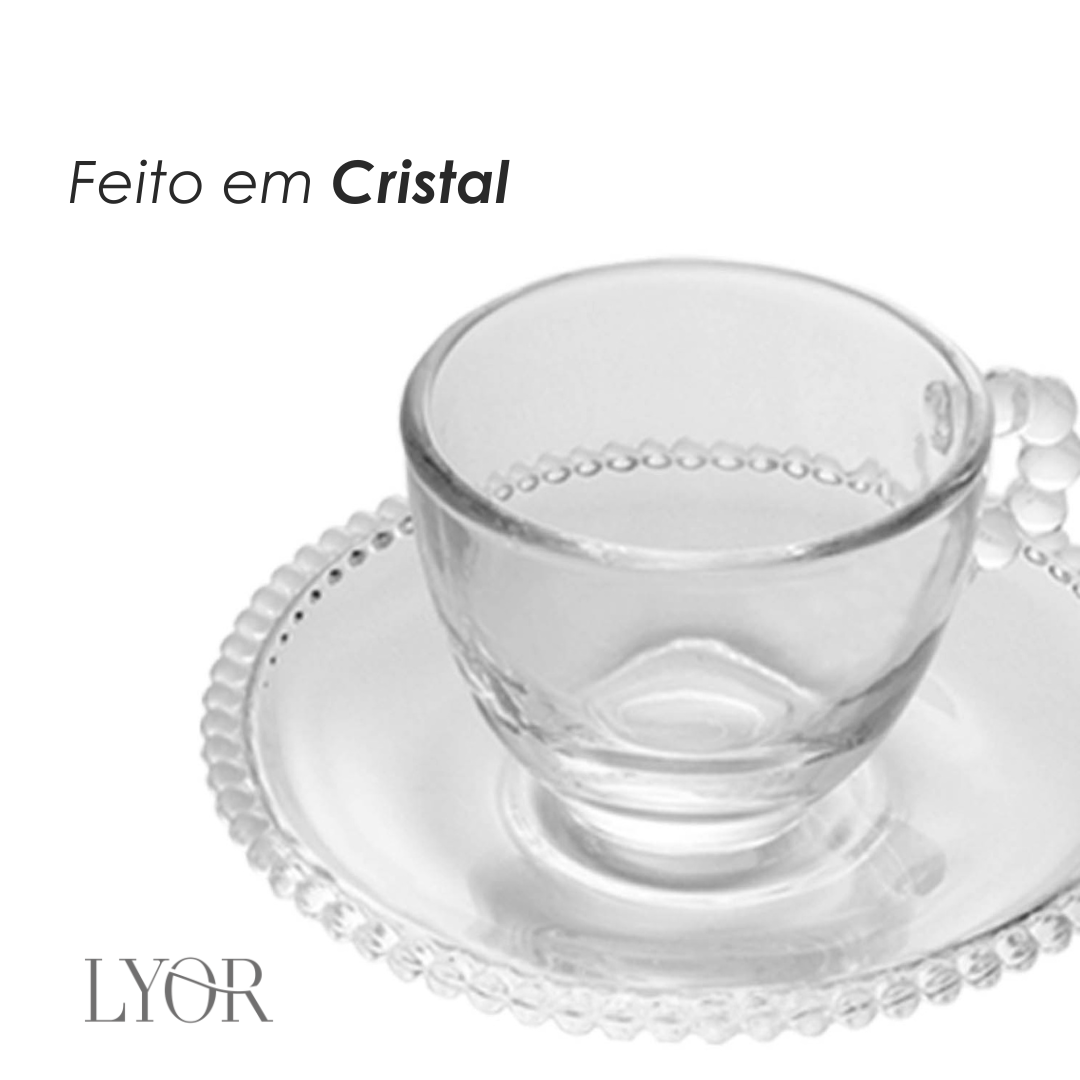 Jogo de Jantar 20 Peças Pearl Cristal - Wolff