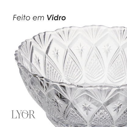Conjunto 6 Bowls de Vidro King - Lyor