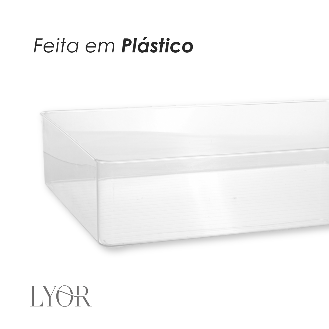 Caixa Organizadora de Poliestireno My Box 45cm x 30cm x 10cm - Lyor