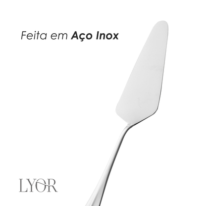 Espátula de Aço Inox para Bolo Positano 26cm - Lyor
