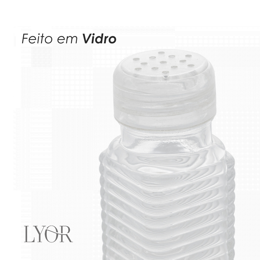 Saleiro de Vidro 80ml Lyor