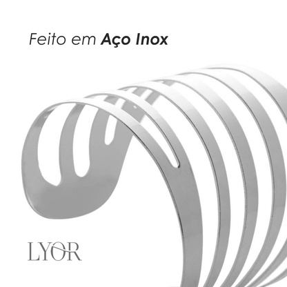 Conjunto 4 Anéis para Guardanapo de Aço 4cm - Lyor