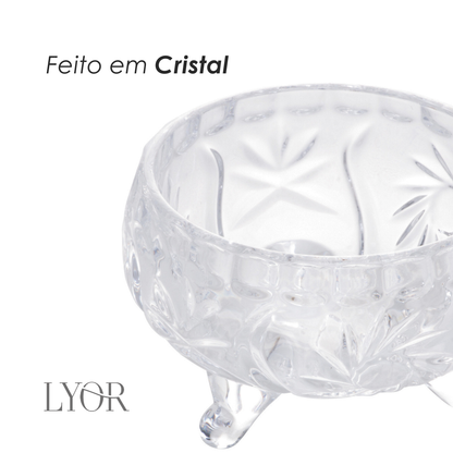 Bowl de Cristal Prima 8cm x 5,5cm - Lyor