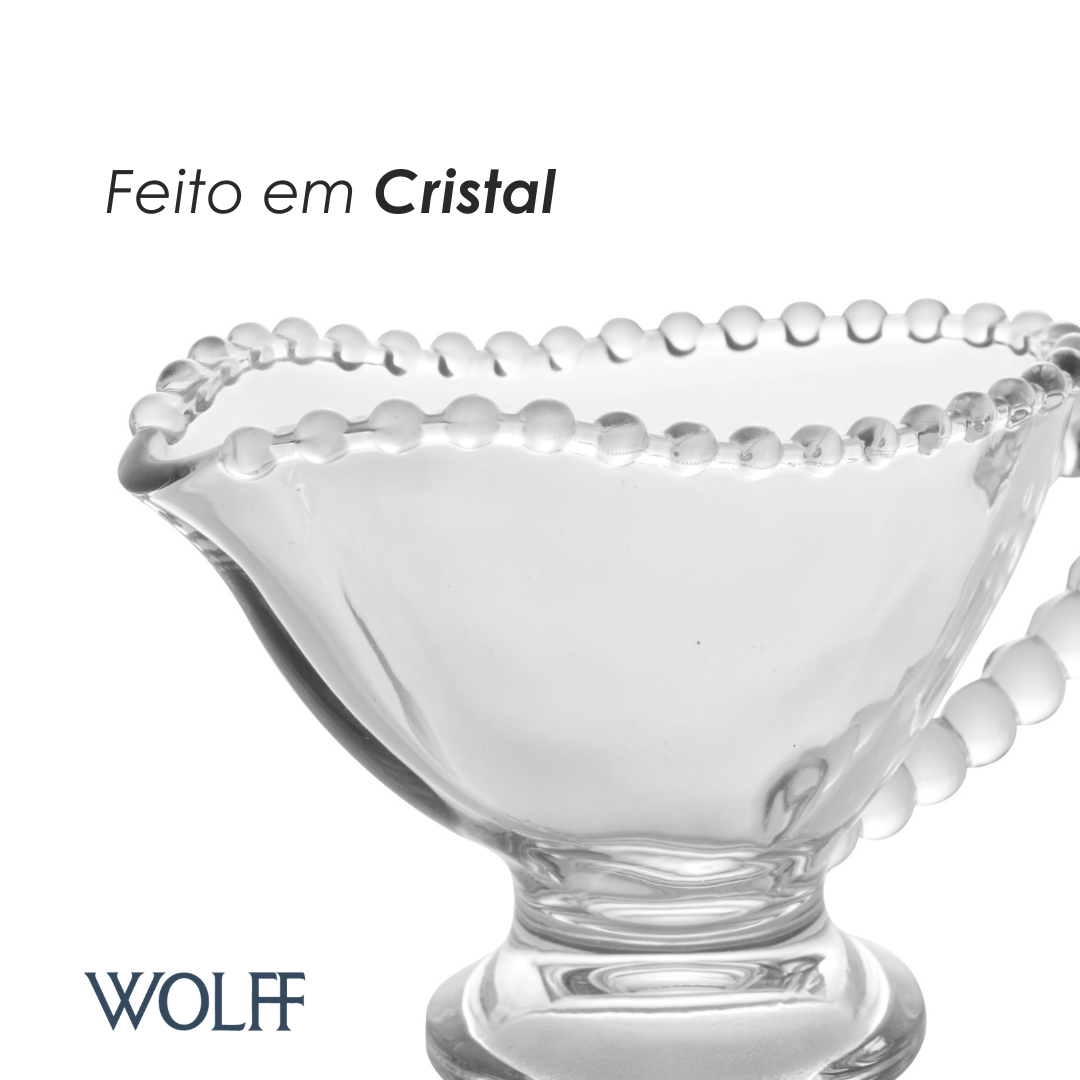 Molheira de Cristal Pearl 140ml - Wolff