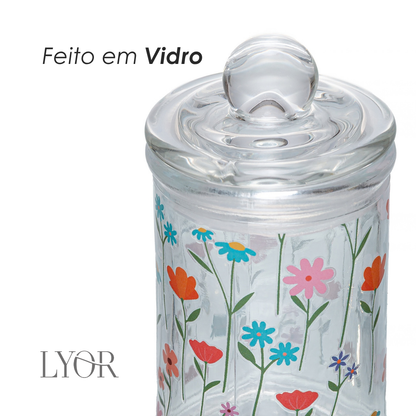 Pote Estação das Flores 135ml Vidro - Lyor