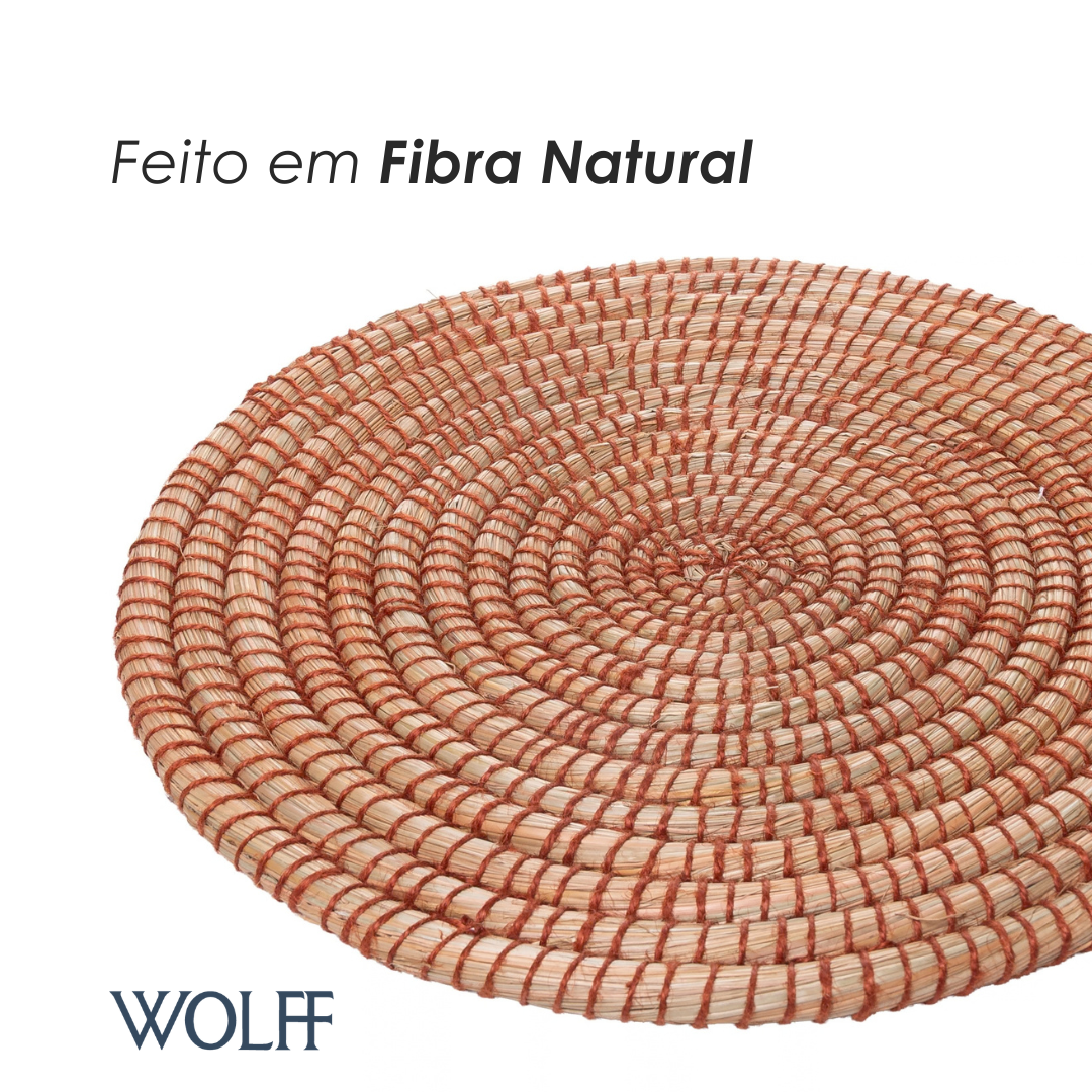Lugar Americano Fibralife 37cm Fibra Natural - Wolff