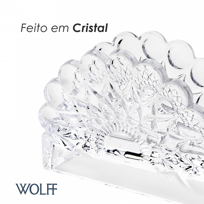 Porta Guardanapos de Cristal Angel 12,5cm - Wolff