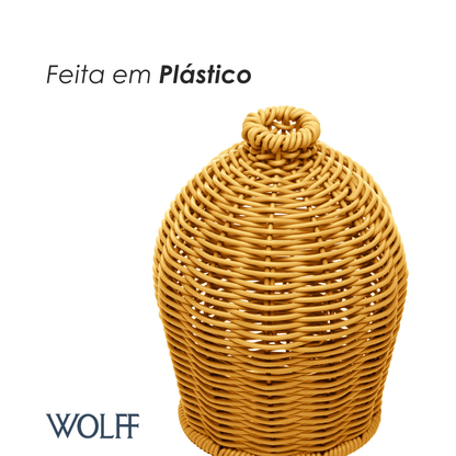 Capa para Difusor Olaria 10cm x 16cm Natural Plástico - Wolff