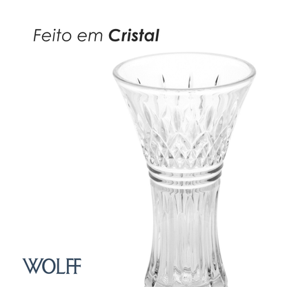 Vaso Cristal Lys 16cm x 30cm - Wolff