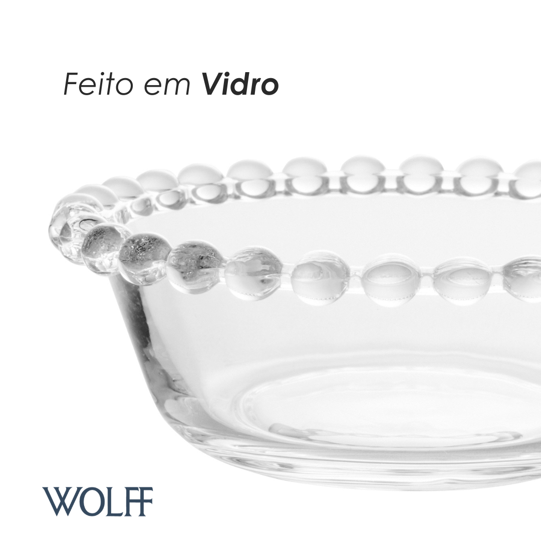 Bowl Pearl 12cm x 4cm Cristal - Wolff
