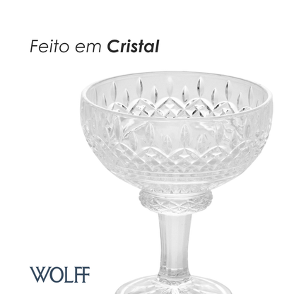 Taça Sobremesa Lys 260ml Cristal Ecológico – Wolff