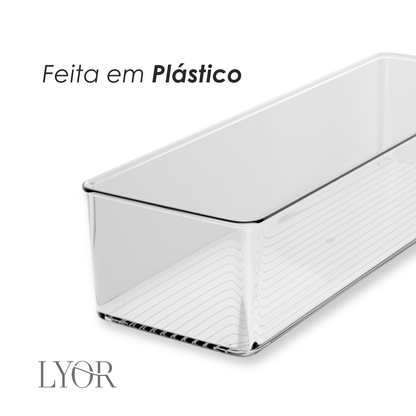 Caixa Organizadora de Poliestireno My Box 45cm x 15cm x 10cm - Lyor