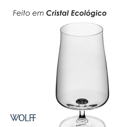 Jogo 6 Taças de Cerveja - Bohemia Alex 380Ml | Wolff