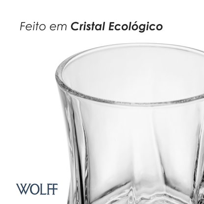 Copo para Whisky Sublime 300ml Cristal Ecológico - Wolff