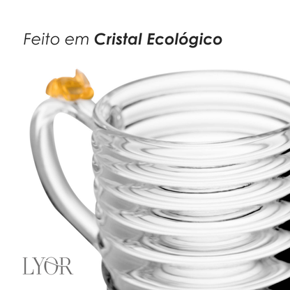 Caneca Little Bee 200ml Cristal Ecológico - Lyor