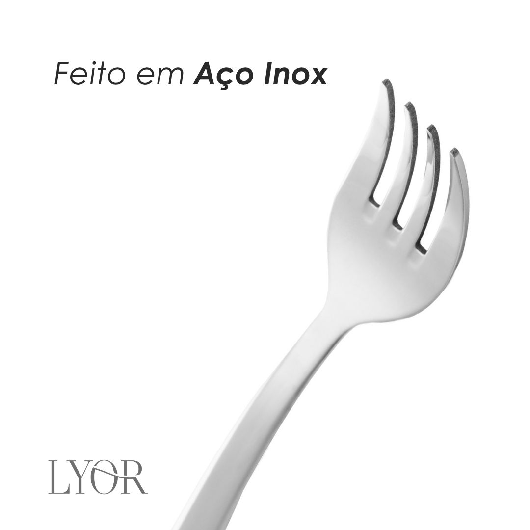 Faqueiro Toledo 30 Peças Aço Inox - Lyor