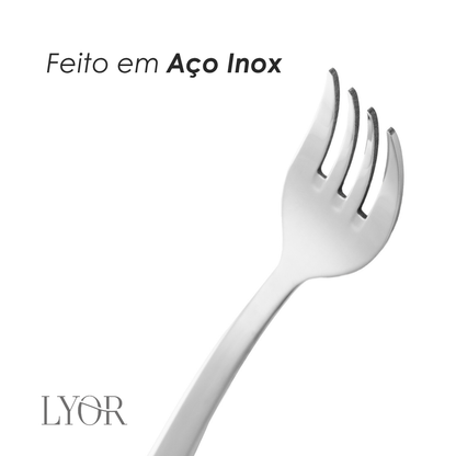 Faqueiro Toledo 30 Peças Aço Inox - Lyor