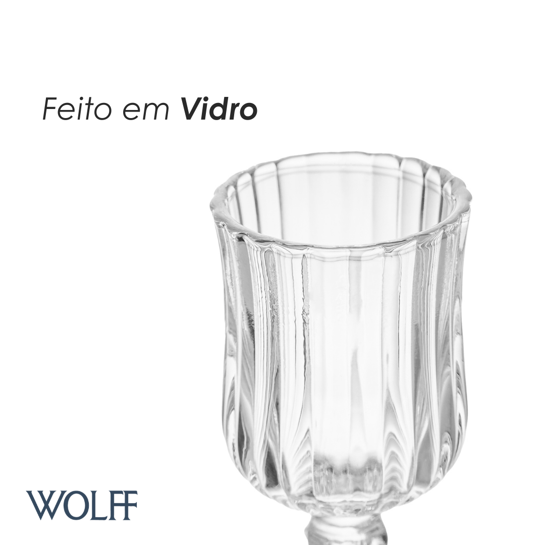 Taça de Licor Classic 50ml Vidro - Wolff