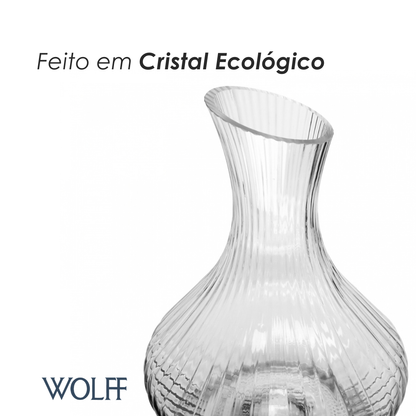 Decanter Lines 1,5L Cristal Ecológico - Wolff