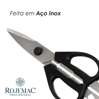 Tesoura para Cozinha 21cm Aço Inox - Rojemac Profissional