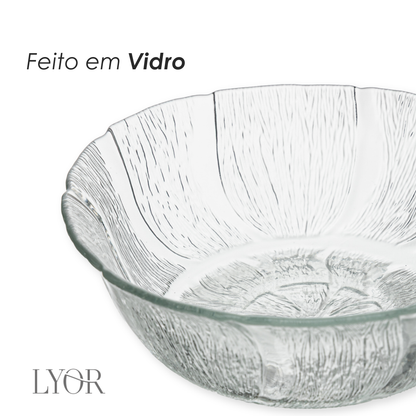 Bowl Lunar 14cm x 5cm Vidro - Lyor