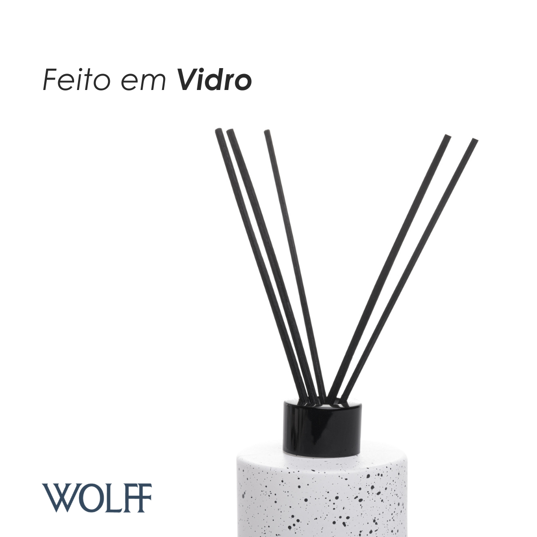 Difusor de Vidro com 6 Palitos Granilite 100ml - Wolff